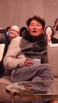 <기생충> 오스카 노미네이트된 순간 송강호 반응