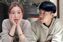 공식적으로 열애 인정한 대형 커플 이다인&hearts;이승기 투샷