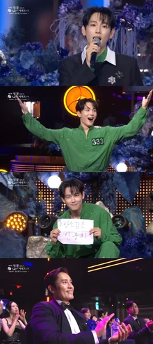 「在前線人面前賣萌的333號參賽者」林時完的青龍系列獎頒獎典禮祝賀表演影片引發話題