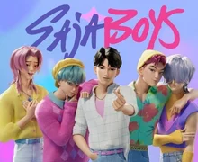 虛擬 K-POP 團體 '獅子男孩'，超越 BTS·BLACKPINK 登上美國 Spotify 第 1 名... '動畫超越現實'