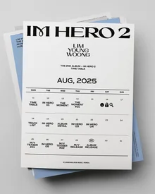 イム・ヨンフン IM HERO 2 タイムテーブル公開 'アルバムブック' 破格の行動にカムバック熱気爆発