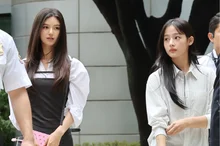 [On-site Photo] NewJeans' Daniel and Minji Attend Court for First Mediation in Adore Contract Dispute