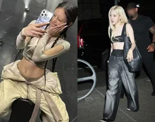 珍妮·卡莉娜也穿著的「新垂褲」復甦...內衣可見的Y2K時尚熱潮