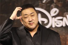 [On-site Photo] Ma Dong-seok's Cheek Heart?! Drama 'Twelve' Production Presentation Site