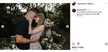 テイラー・スウィフト、トラビス・ケルシーと婚約発表！...「皆さんの英語の先生と体育の先生が結婚します」