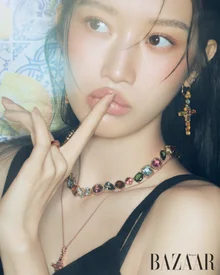 ムン・ガヨン、ハーパーズ バザー コリア 10月号 ジュエリー グラビア 公開
