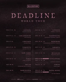Additional Concert! BLACKPINK Heads to Singapore and Hong Kong with World Tour 'DEADLINE'