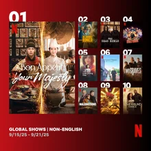 tvN 'Bon Appétit, Your Majesty' Ranks #1 for Two Consecutive Weeks on Netflix Non-English Series!