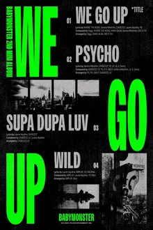 BABYMONSTER, 2nd Mini Album [WE GO UP] Tracklist Poster Revealed!