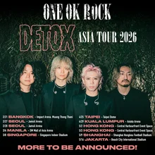 ONE OK ROCK，明年2月在潛水室內體育館舉行來台演出