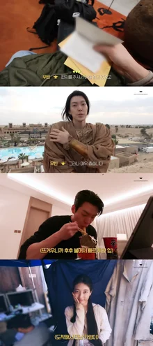 金宇彬，公開《願望成真》杜拜拍攝Vlog.. 從出國前讀粉絲信到酒店吃泡麵