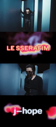 BTS 제이홉, 하이브 레이블 지원사격.. 르세라핌 신곡에 피처링