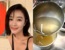 김혜수, 톱배우의 소탈한 일상…대구 시장서 어묵 한입에 환호