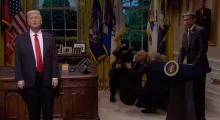 SNL Parody of President Trump's White House 'Fainting Incident'... 