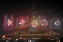 'Übermensch' Fireworks Explode in Sync.. 20th Busan Fireworks Festival Concludes Successfully