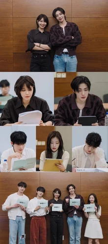 [Photo&] The Passion of the Script Reading Scene of ‘Idol Eye’!