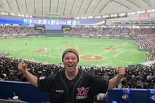[フォト&] チョン・ヒョンム、日韓戦東京ドーム応援！春 & 秋連続観戦