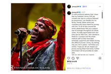 雷鬼音樂的傳奇吉米·克里夫，享年81歲逝世