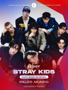 Stray Kids, Selected as the First K-Pop Headliner for the World's Largest Music Festival 'Rock in Rio'!