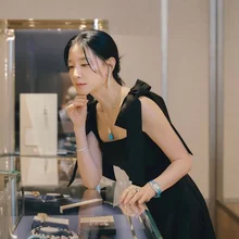 [Photo &] Lee Young-ae Showcases Timeless Elegance at Shinsegae Department Store Event