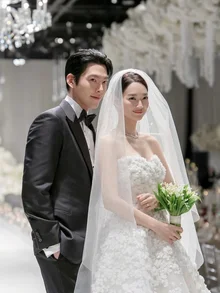 Beautiful Couple Becomes Husband and Wife! Shin Min-a♡Kim Woo-bin, Wedding Scene Revealed