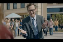 Tom Hiddleston's Inner Excitement Dance [The Life of Chuck]