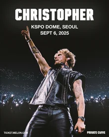 크리스토퍼, 1년 만에 다시 KSPO돔서 내한공연 열린다