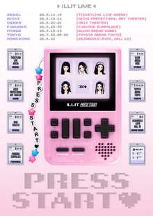 ILLIT Holds First Tour 'PRESS START♥'... Kicking Off in Seoul in March