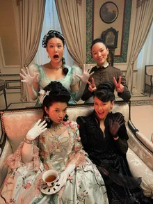 '브리저튼' 시즌 4 '소피' 역 하예린, SNS에 촬영 비하인드 사진 공개