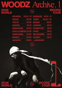 WOODZ, World Tour 'Archive. 1' Kicks Off in March... Touring 17 Cities Worldwide