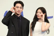 [Photo &] Director's New Work 'Shining'... Park Jin-young and Kim Min-ju, a 10-Year Pure Love Story