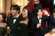 Ahn Hyoseop, the 'Oscar Attendee', Gains the Nickname 'Fan Man'... His Foreign Media Interview Becomes a Hot Topic