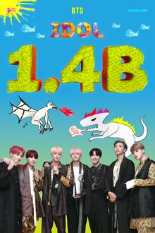 BTS '아이돌' 유튜브 14억뷰 돌파… '조선 EDM' 통산 5번째 대기록