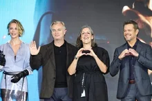 Christopher Nolan en Corée du Sud pour la première fois pour présenter 《Odyssée》 avec Matt Damon, Charlize Theron et Emma Thomas
