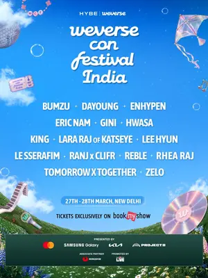 HYBE’s Weverse Con Festival Goes Overseas for the First Time, Unveils 15 Acts Set to Heat Up New Delhi