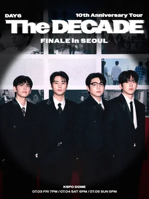 'Day6' Marks a Decade of Records: Tour Finale at KSPO Dome in July