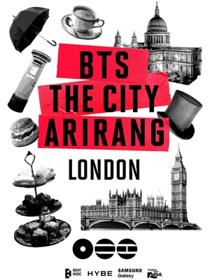 BTS, les monuments londoniens passent au rouge… lancement du mégaparcours « The City »