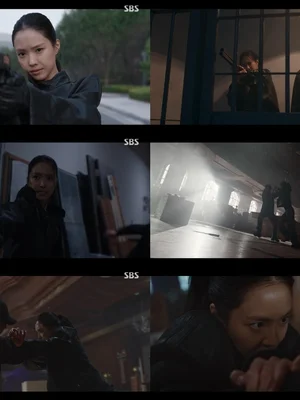 Son Na-eun gana peso en 《Agent Kim Reactivated》 con una acción sin dobles