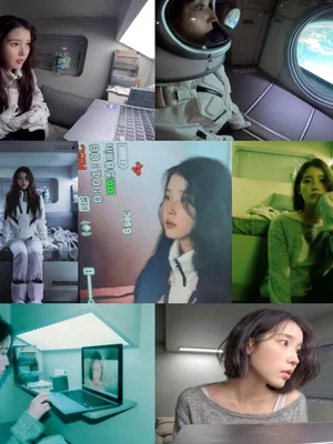 IU xuất hiện trong bộ đồ vũ trụ với single “From This Star” phát hành ngày 10, ca khúc mở màn cho album phòng thu thứ 6