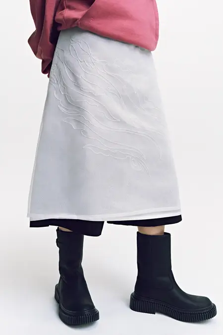 新品未開封　BTS ARIRANG Layered Skirt アリラン BTS, Regular 5th Album 'Arirang' Comeback Popup Open
