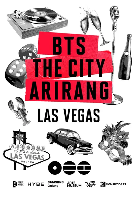 BTS LAS VEGAS ラスベガス ARIRANG ピンバッジ V テヒョン US Las Vegas Iconic Landmark, the Sphere Turns into a Huge
