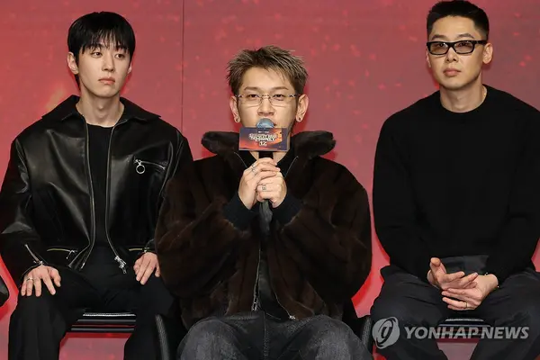인사말 하는 크러쉬