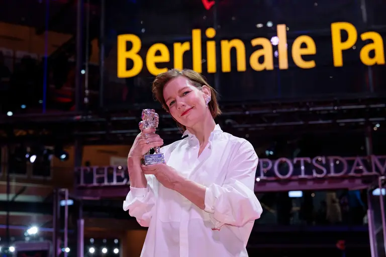 Silver Bear winner German actress Zandra Wheeler © Dirk Michael Deckbar / Berlinale 2026