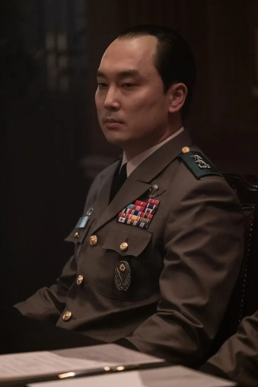영화 〈남산의 부장들〉의 전두혁(서현우)