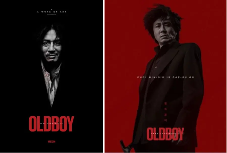 〈올드보이〉 20주년 기념 북미 포스터