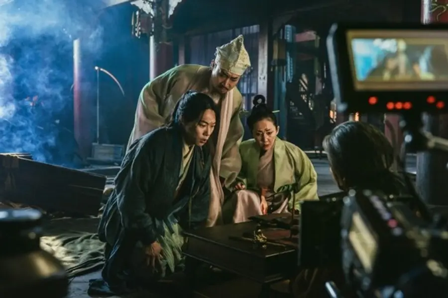 〈외계+인 2부〉 촬영현장 (제공=CJ ENM)