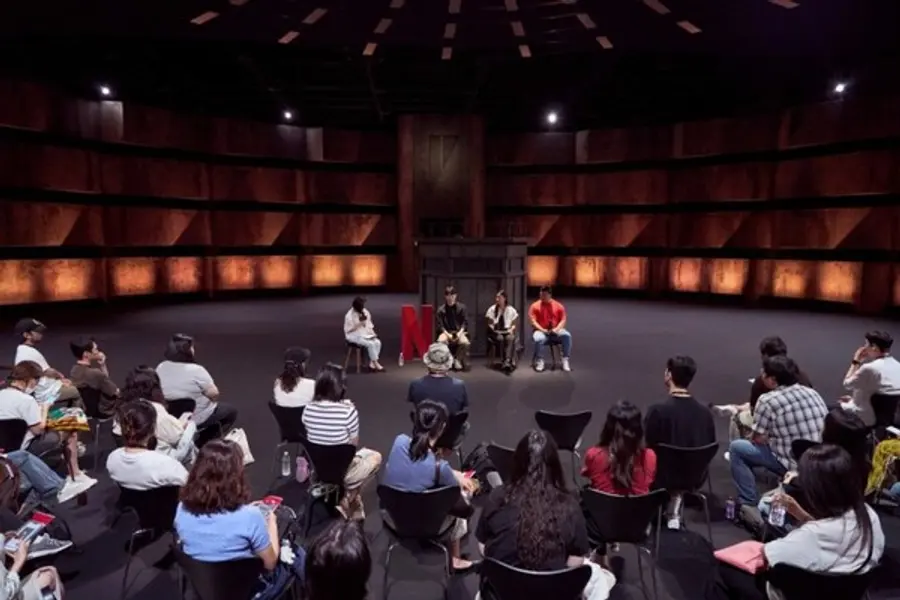 〈피지컬:100 시즌 2〉세트 공개 현장. 사진제공=넷플릭스