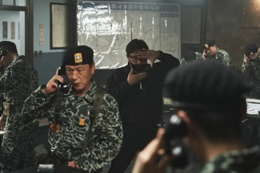 〈서울의 봄〉 촬영현장