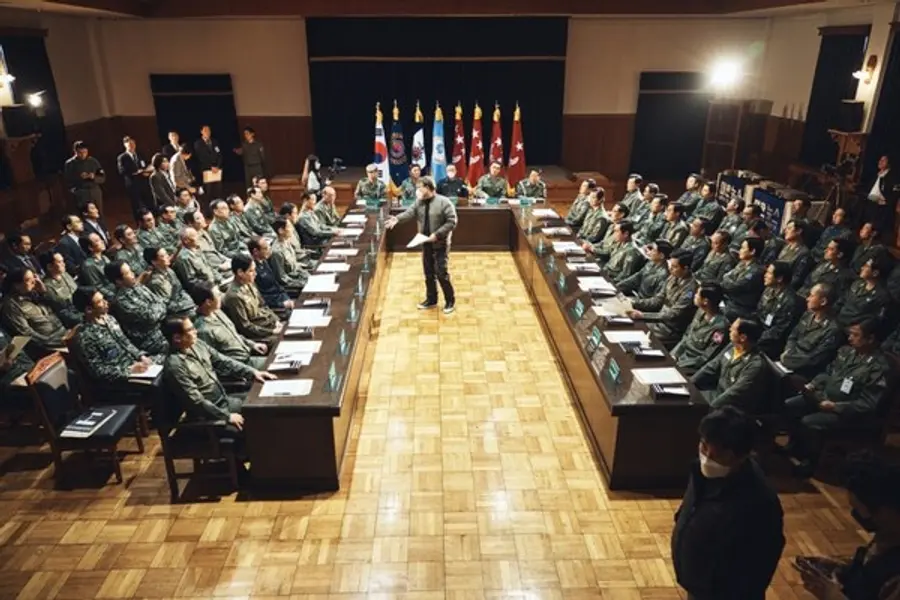 〈서울의 봄〉 촬영현장