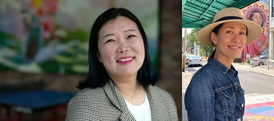 〈인사이드 아웃 2〉 에 참여한 김혜숙 시니어 애니메이터(왼쪽), 심현숙 애니메이터 (사진 제공=월트디즈니 컴퍼니 코리아)